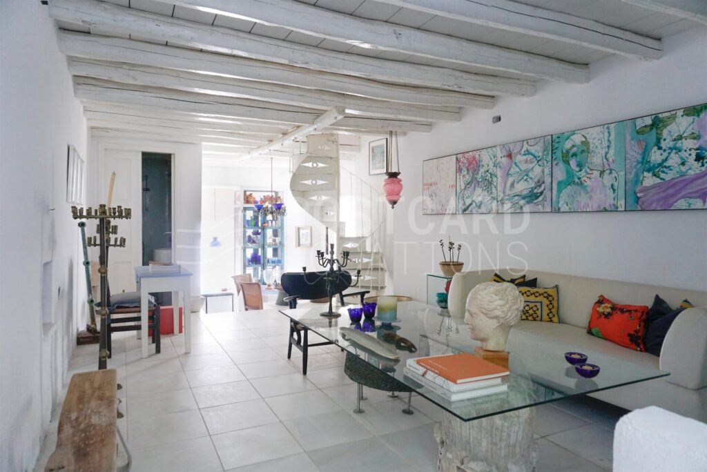 Cycladic House Overlooking Aegean Sea
