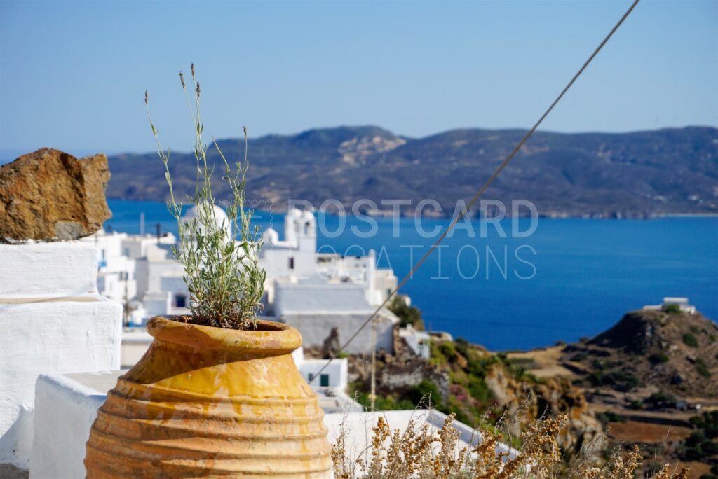 Cycladic House Overlooking Aegean Sea
