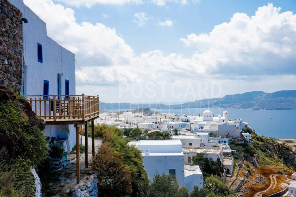 Cycladic House Overlooking Aegean Sea