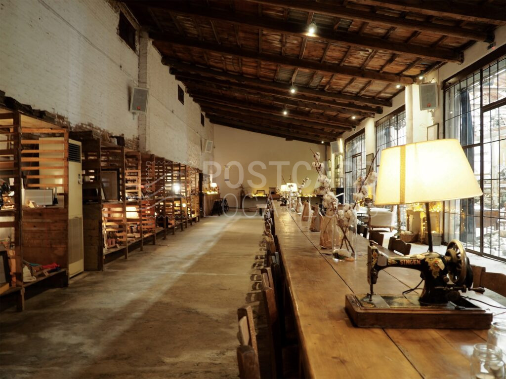 Restored Textiles Factory Industrial Venue