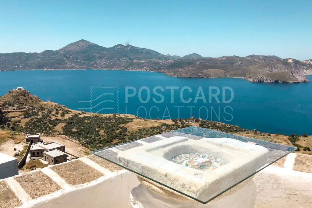 Cycladic House Overlooking Aegean Sea