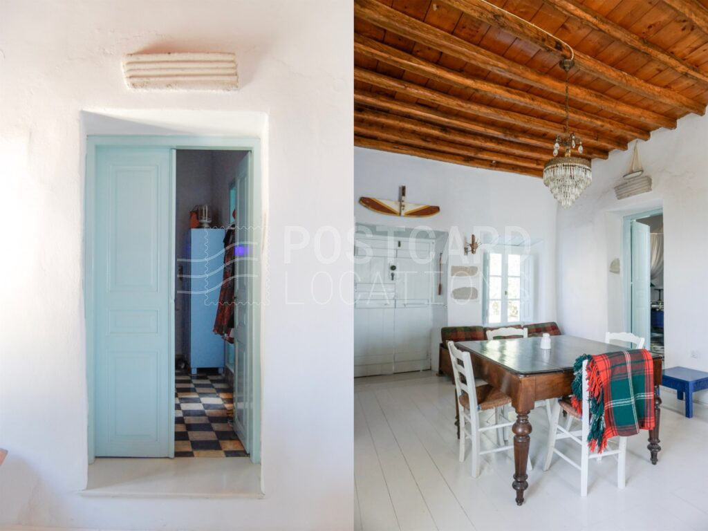 Cycladic House Overlooking Aegean Sea
