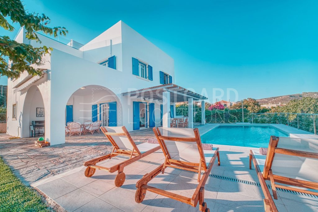 White & Blue Villa near Athens