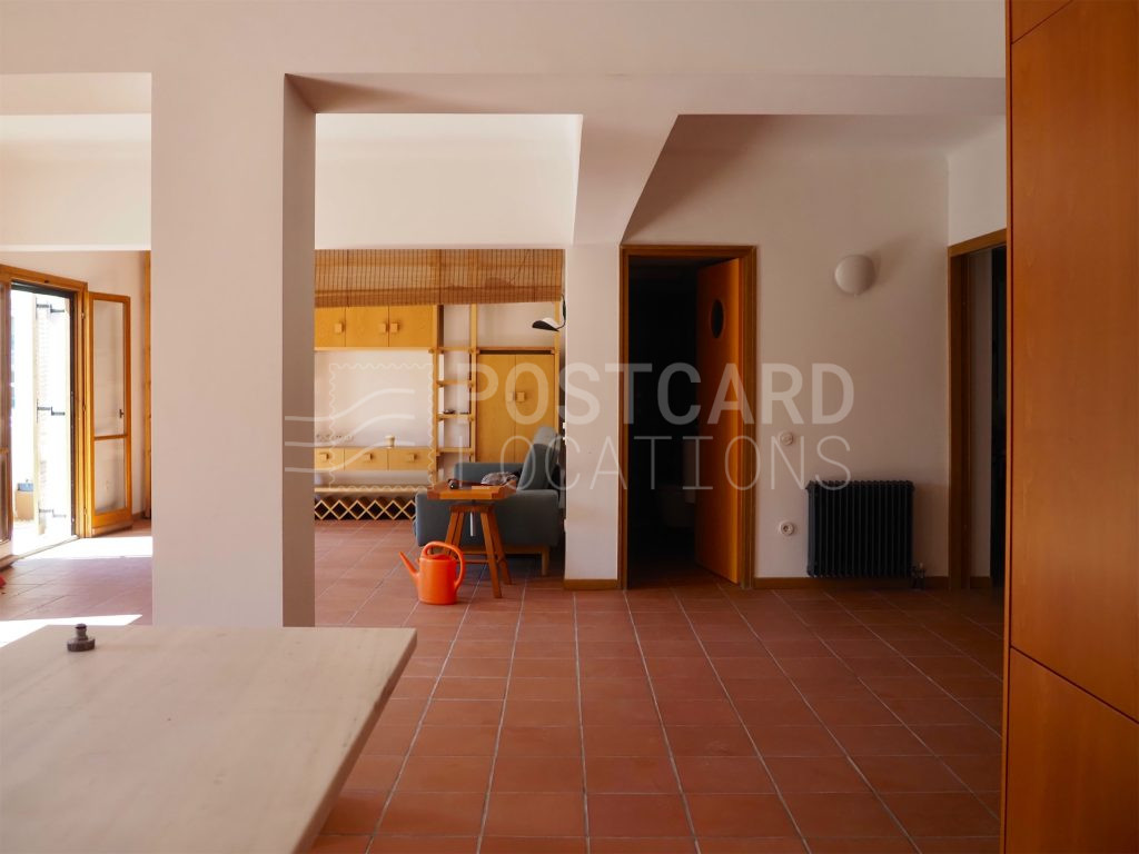 Open plan apartment in central Athens